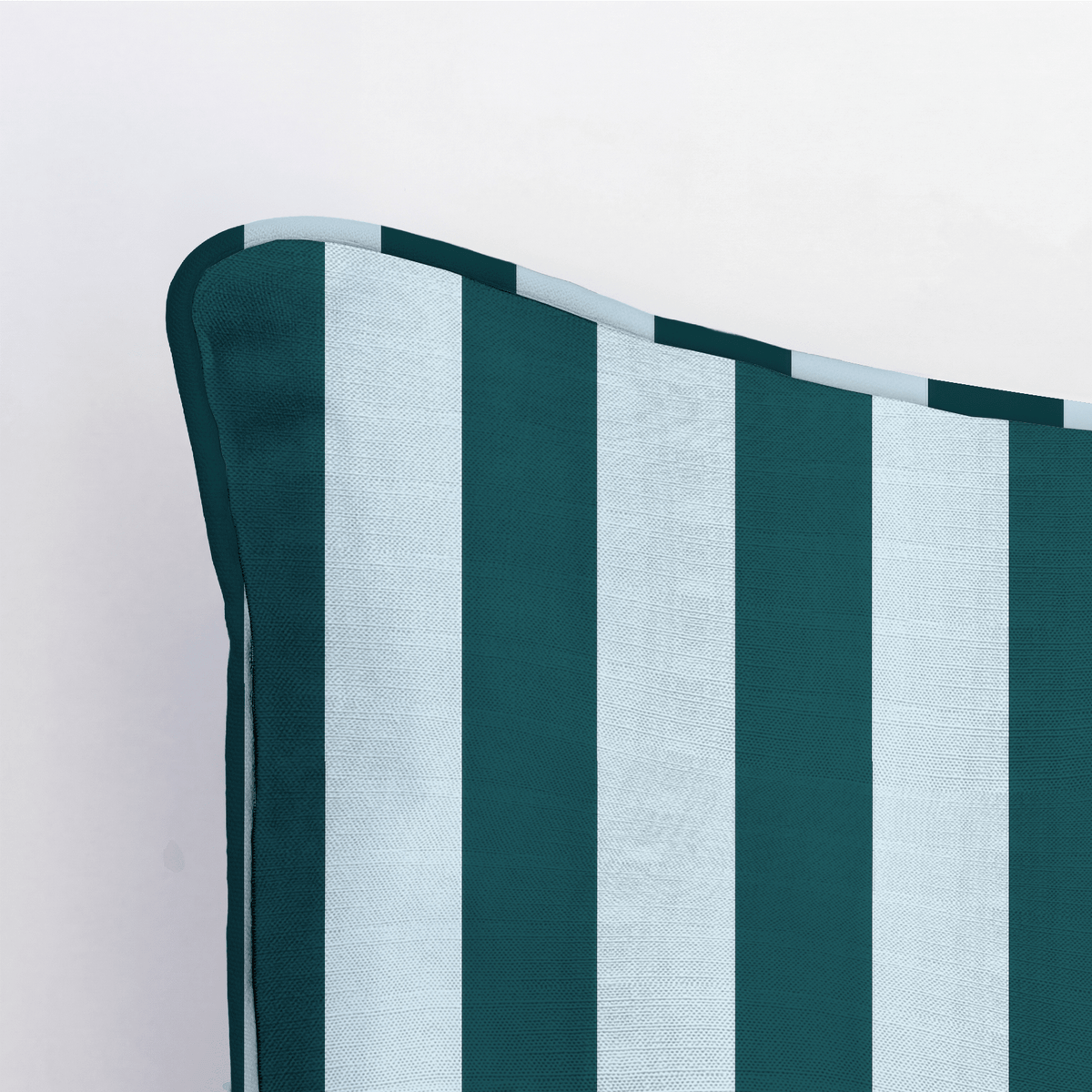 Hint Of Lime Stripes Throw Pillow - Lemon Park