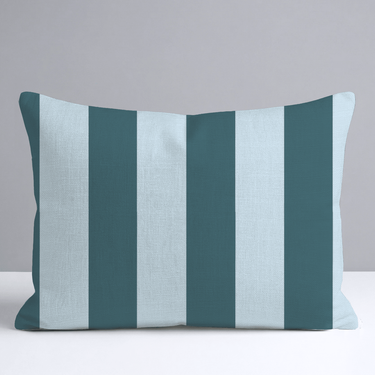Hint Of Lime Stripes Throw Pillow - Lemon Park