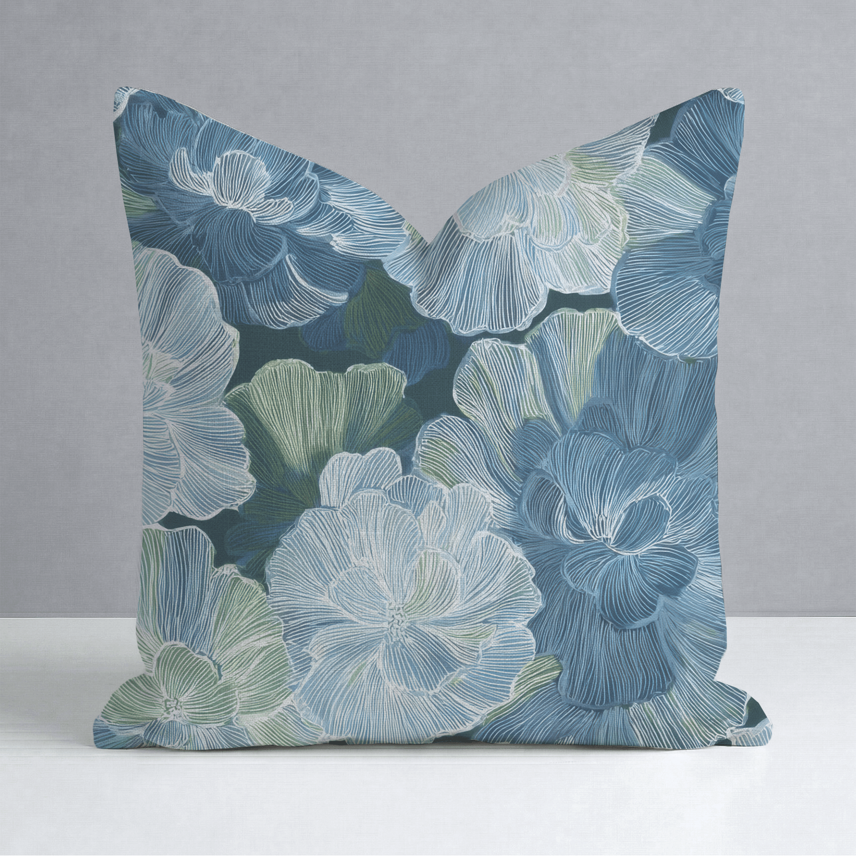 Hint of Lime Throw Pillow - Lemon Park
