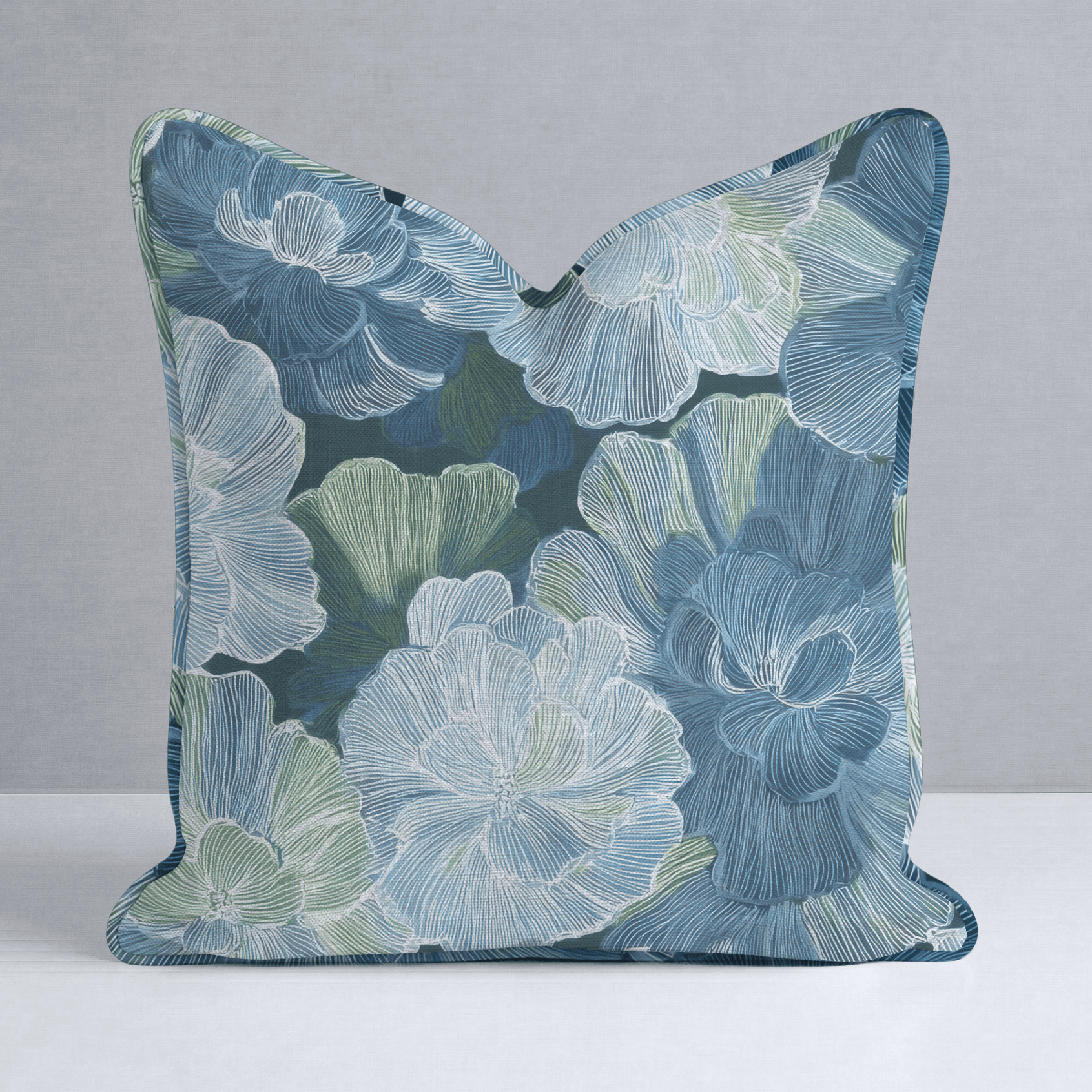 Hint of Lime Throw Pillow - Lemon Park