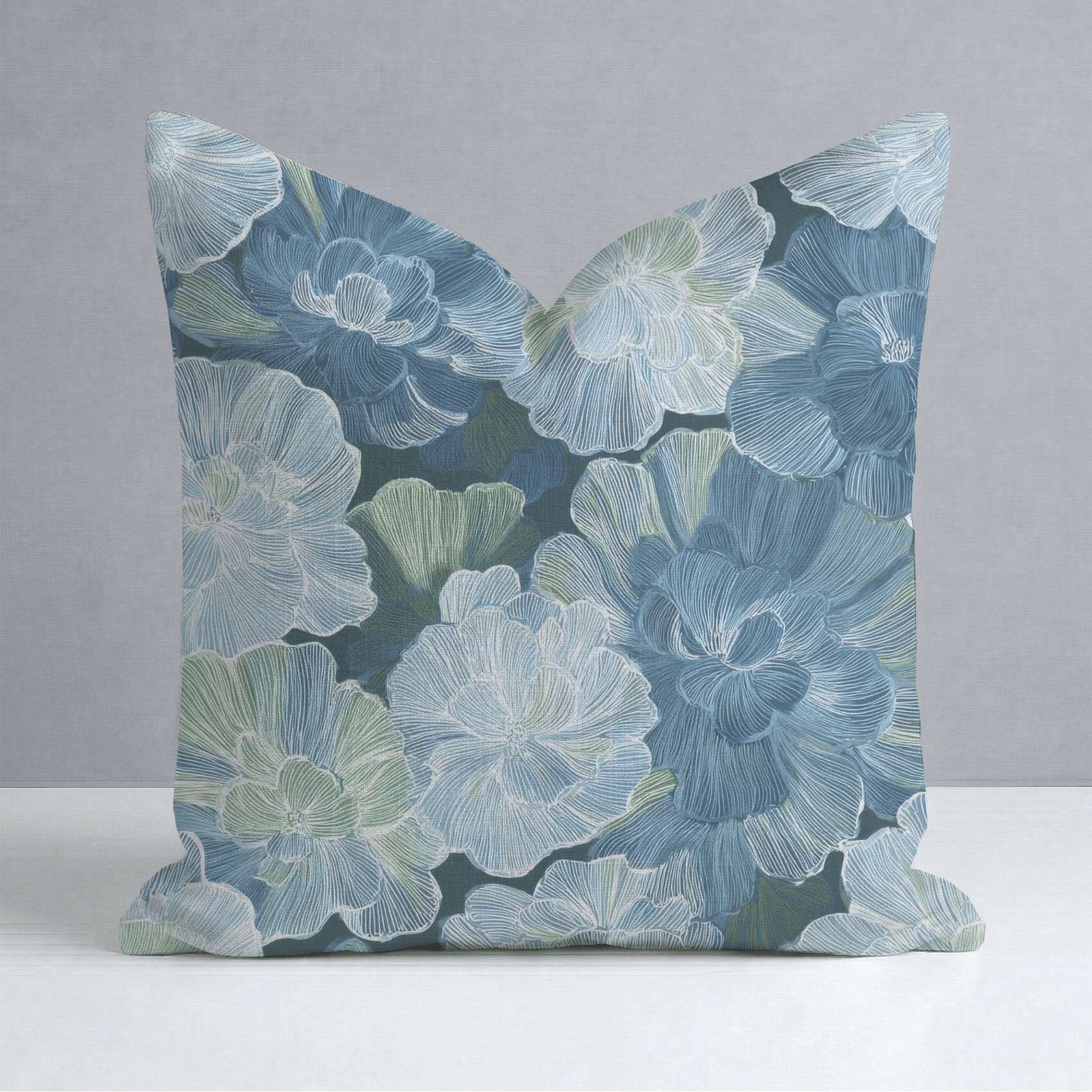 Hint of Lime Throw Pillow - Lemon Park