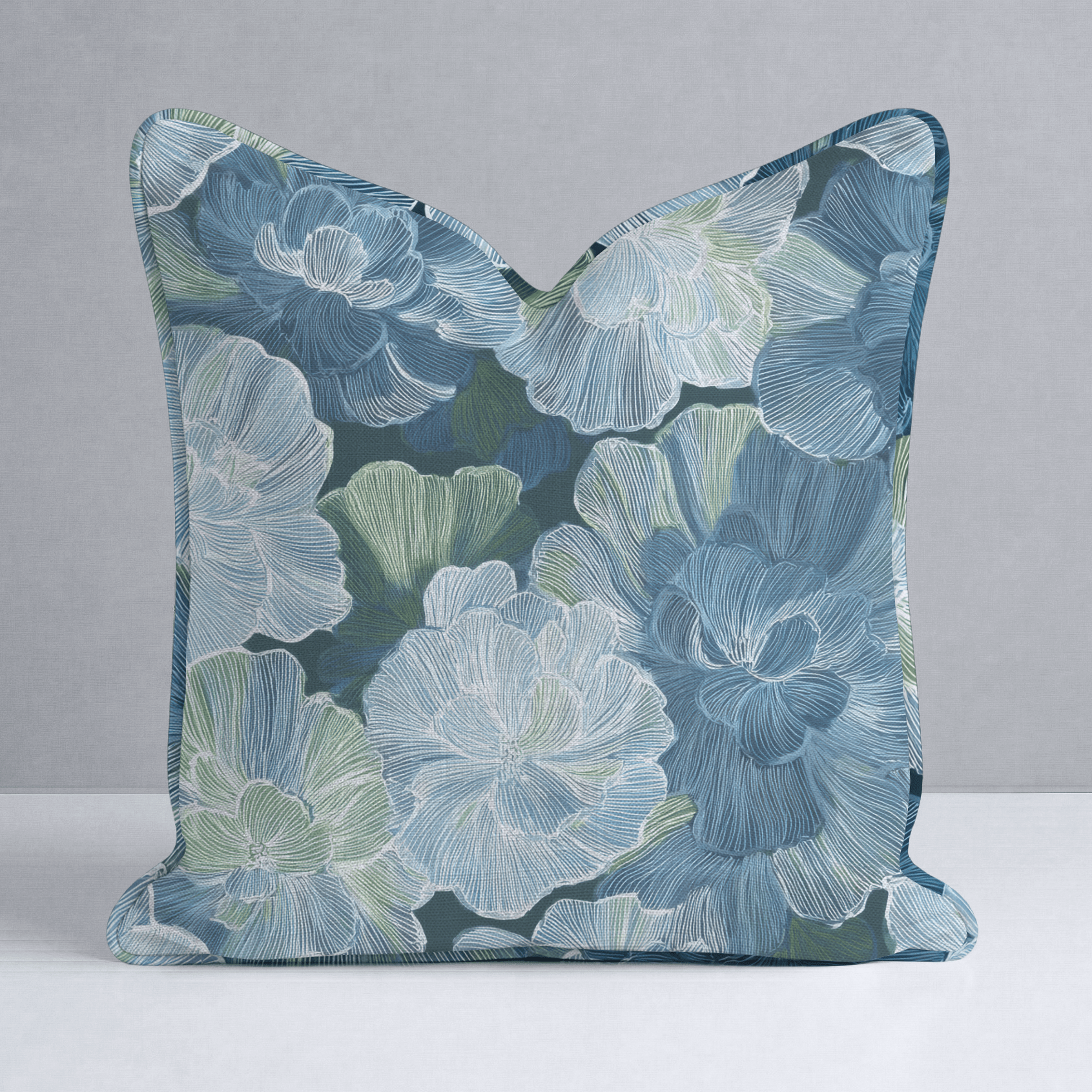 Hint of Lime Throw Pillow - Lemon Park