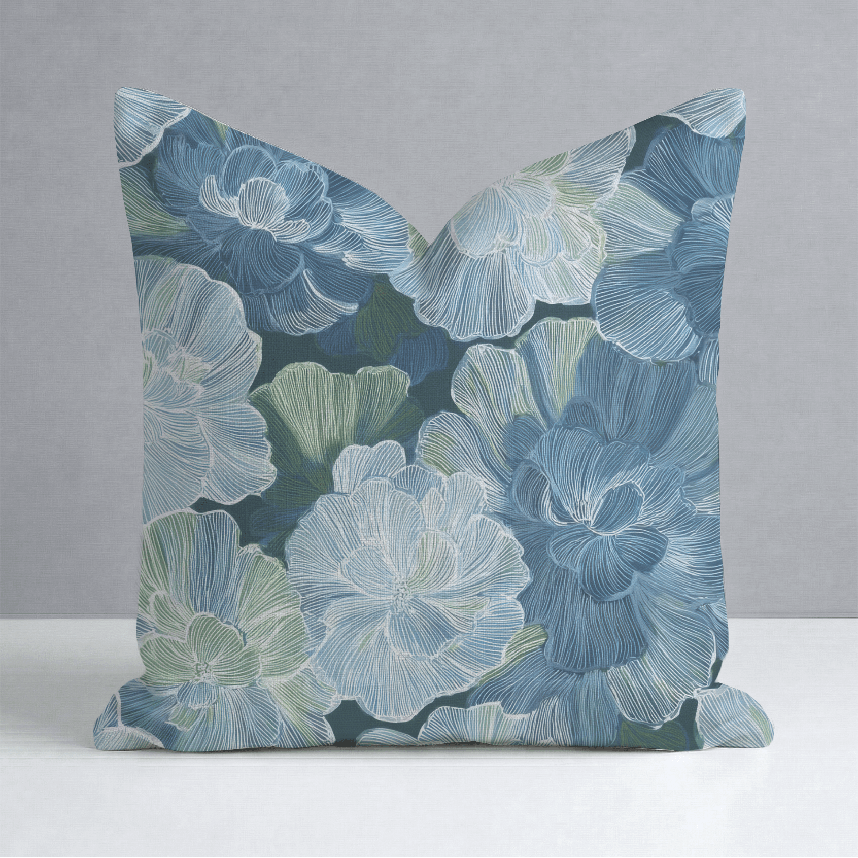 Hint of Lime Throw Pillow - Lemon Park