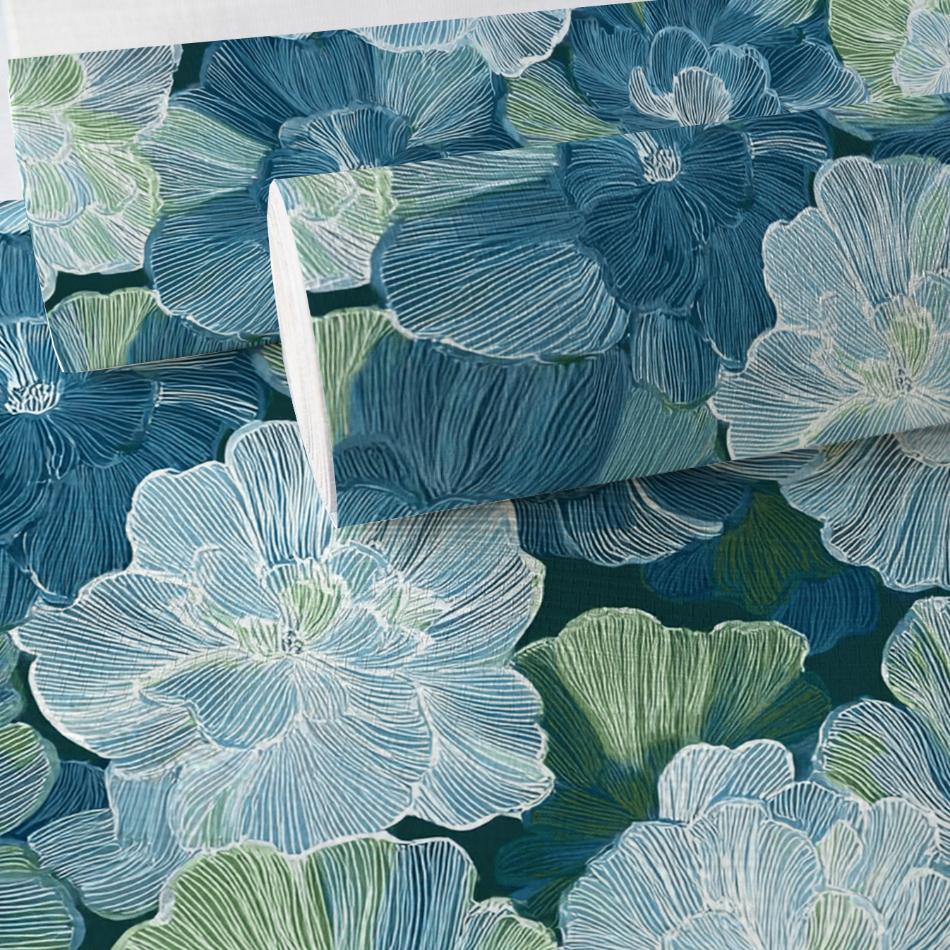 Hint of Lime Faux Grasscloth Wallpaper