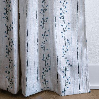Hint Of Line Vines - Drapery - Lemon Park