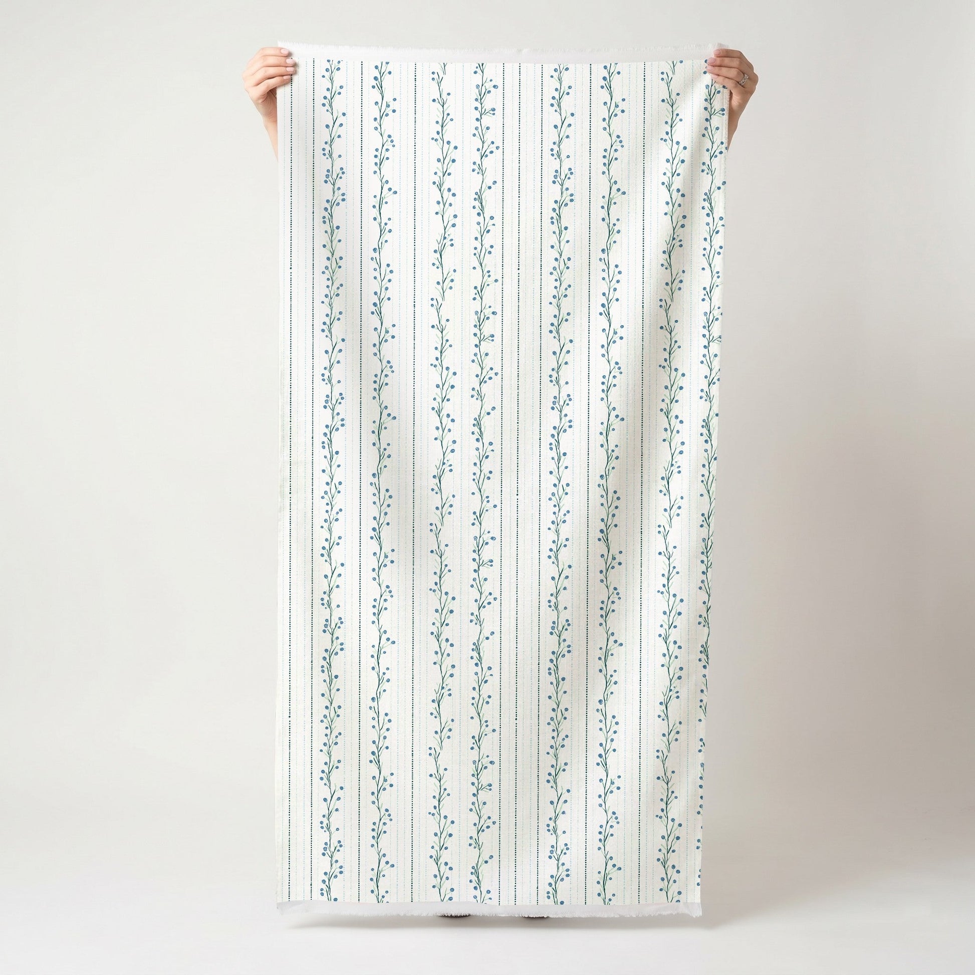 Hint Of Line Vines - Fabric - Lemon Park