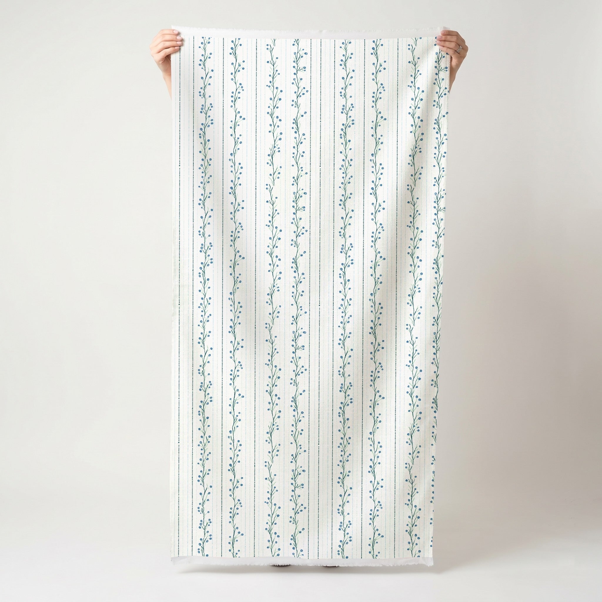 Hint Of Line Vines - Fabric - Lemon Park
