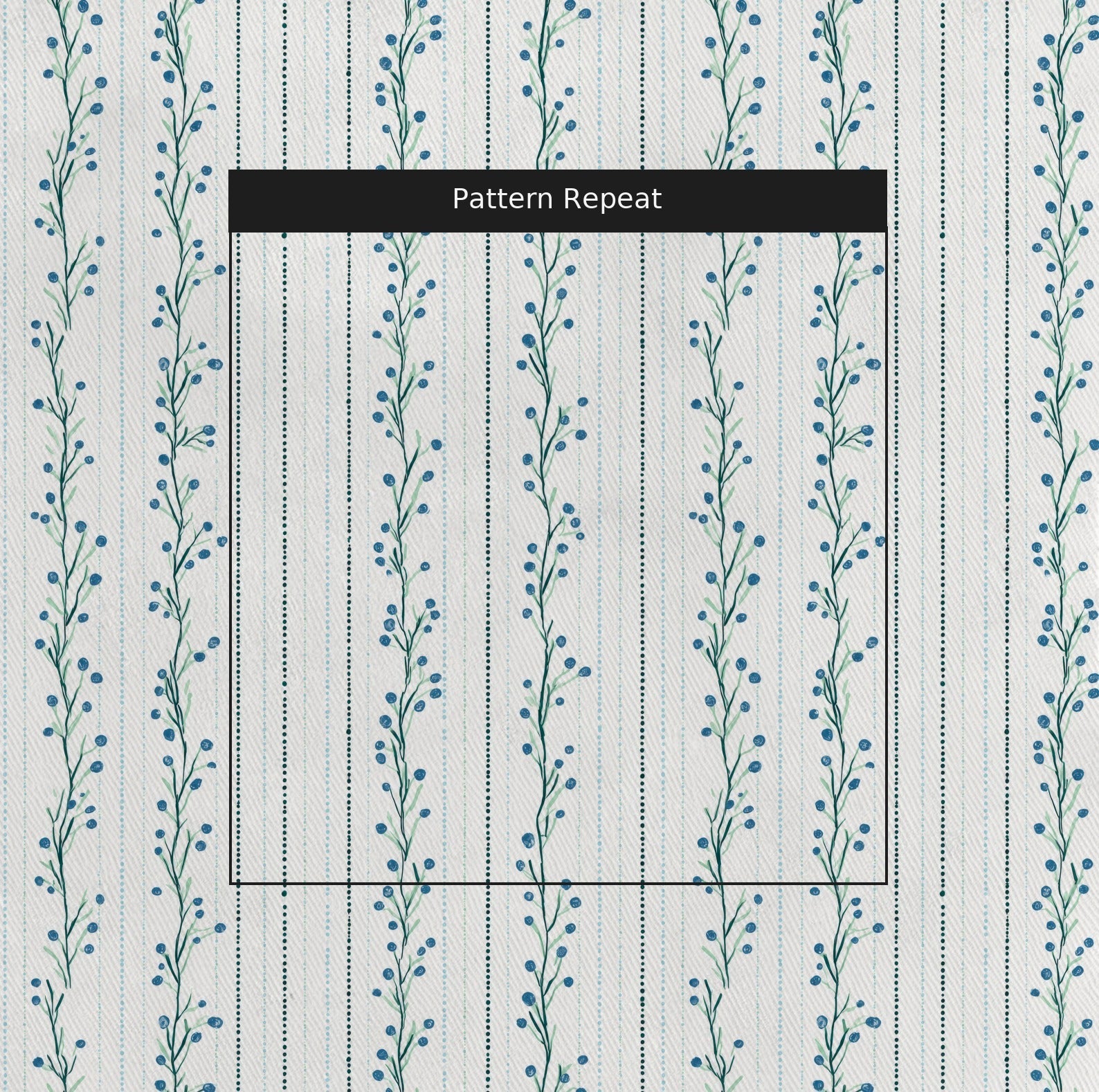 Hint Of Line Vines - Fabric - Lemon Park