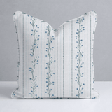 Hint Of Line Vines Throw Pillow - Lemon Park