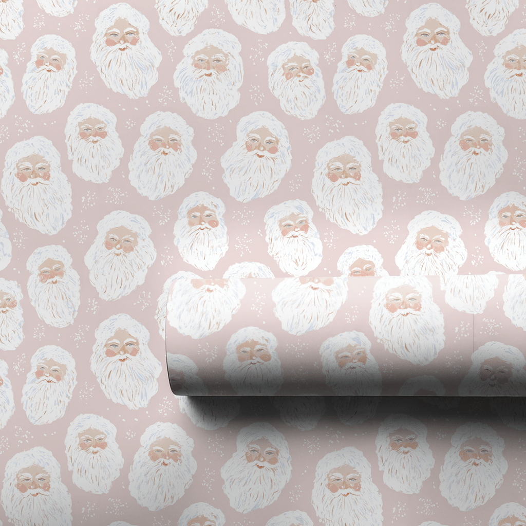 Ho Ho Ho in Pink - Wrapping Paper - Lemon Park