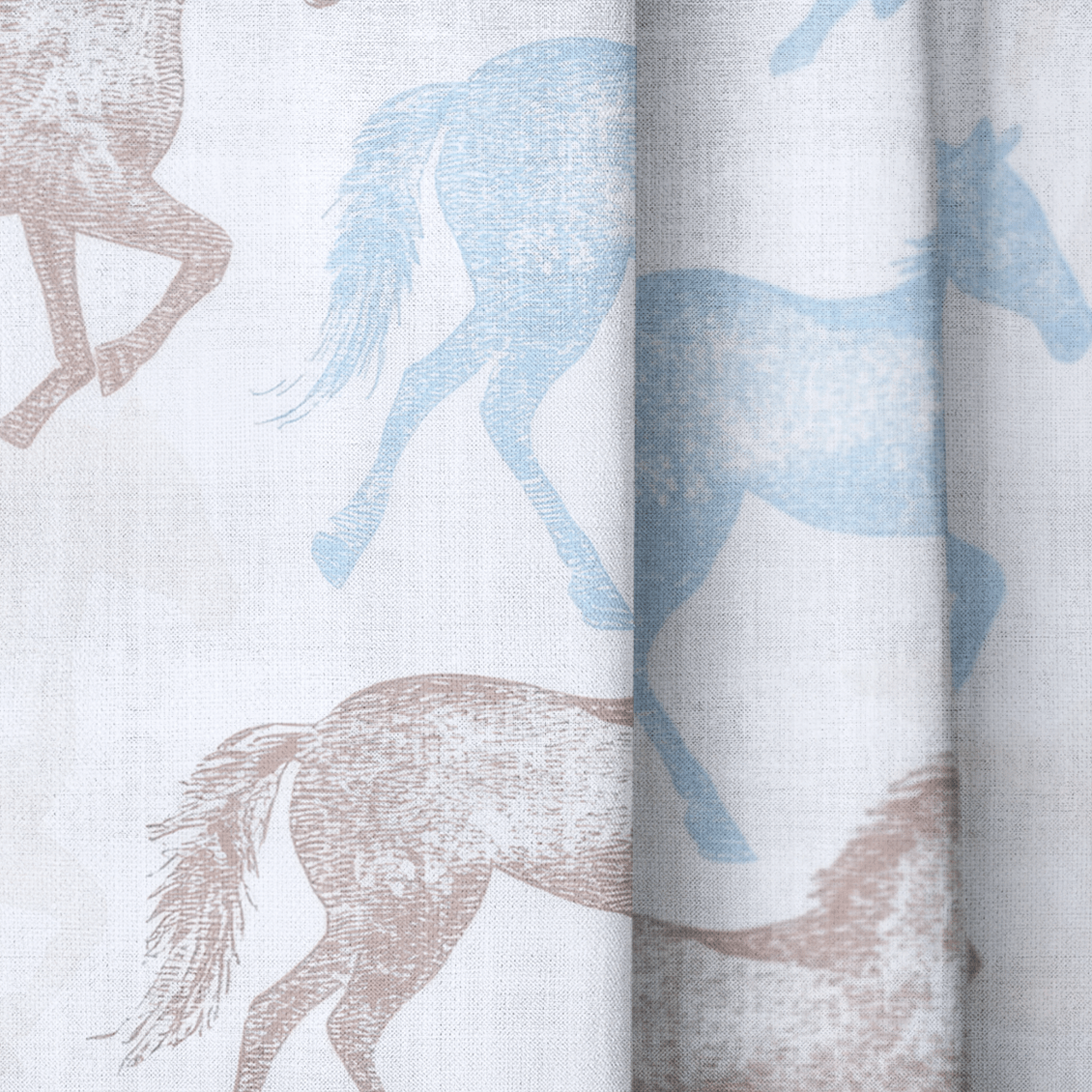 Hold Your Horses - Drapery - Lemon Park