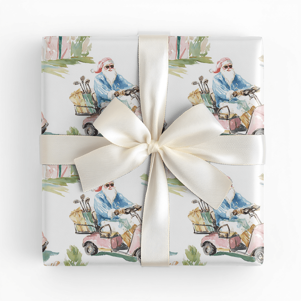 Holiday Caddy - Wrapping Paper - Lemon Park