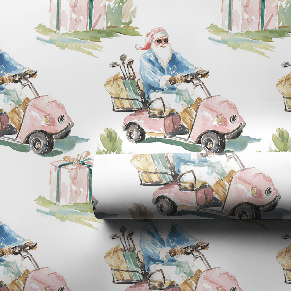 Holiday Caddy - Wrapping Paper - Lemon Park