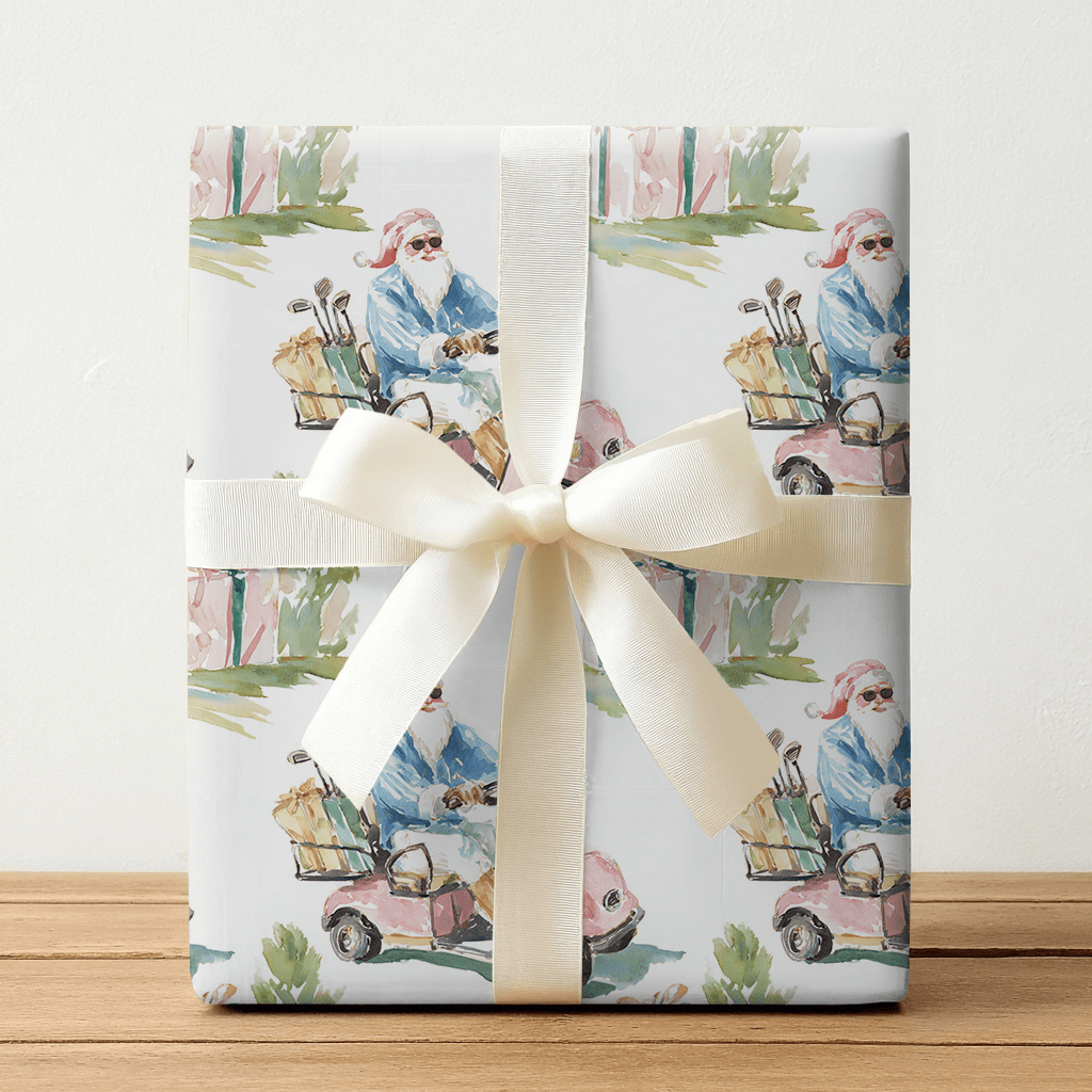Holiday Caddy - Wrapping Paper - Lemon Park