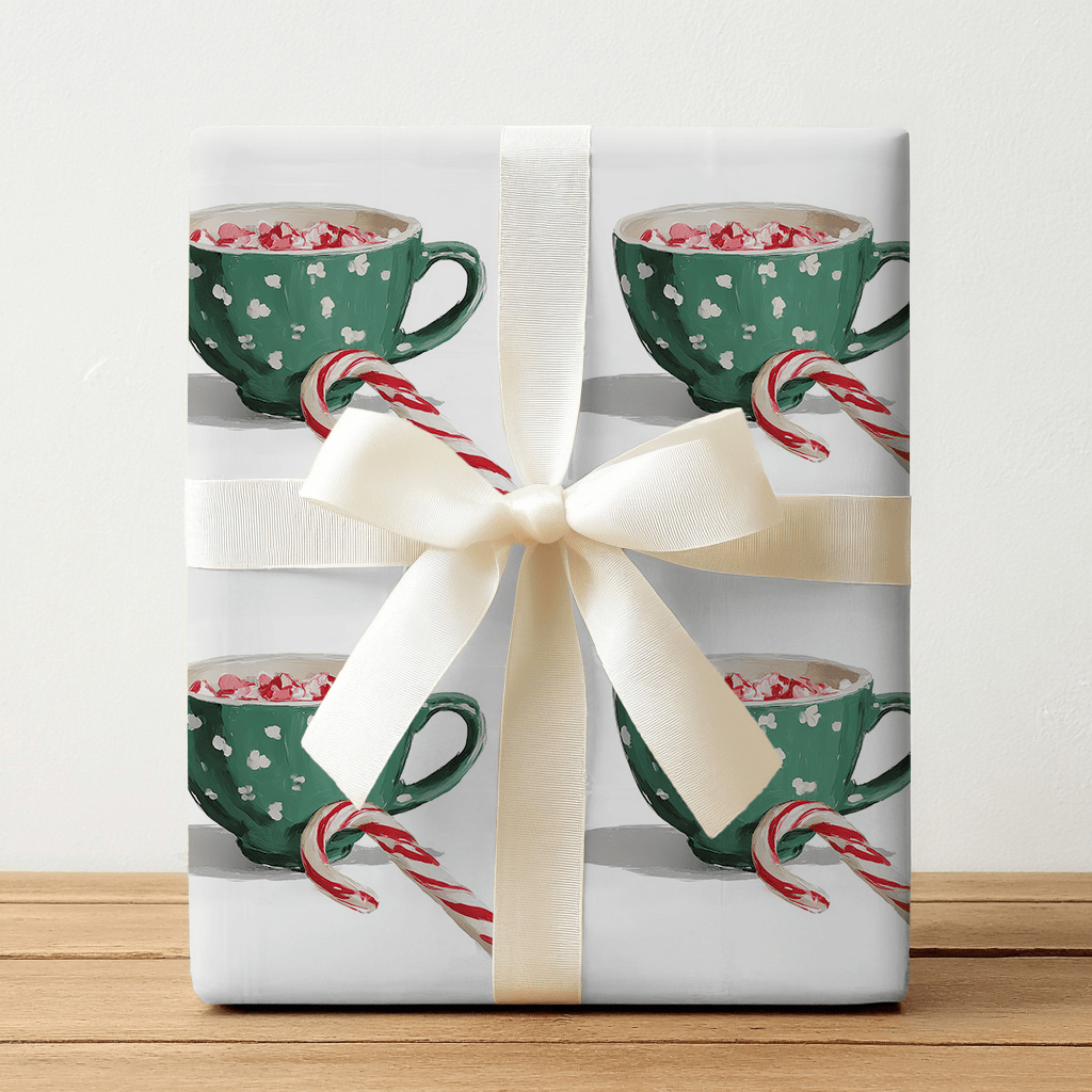 Holiday Cocoa - Wrapping Paper - Lemon Park