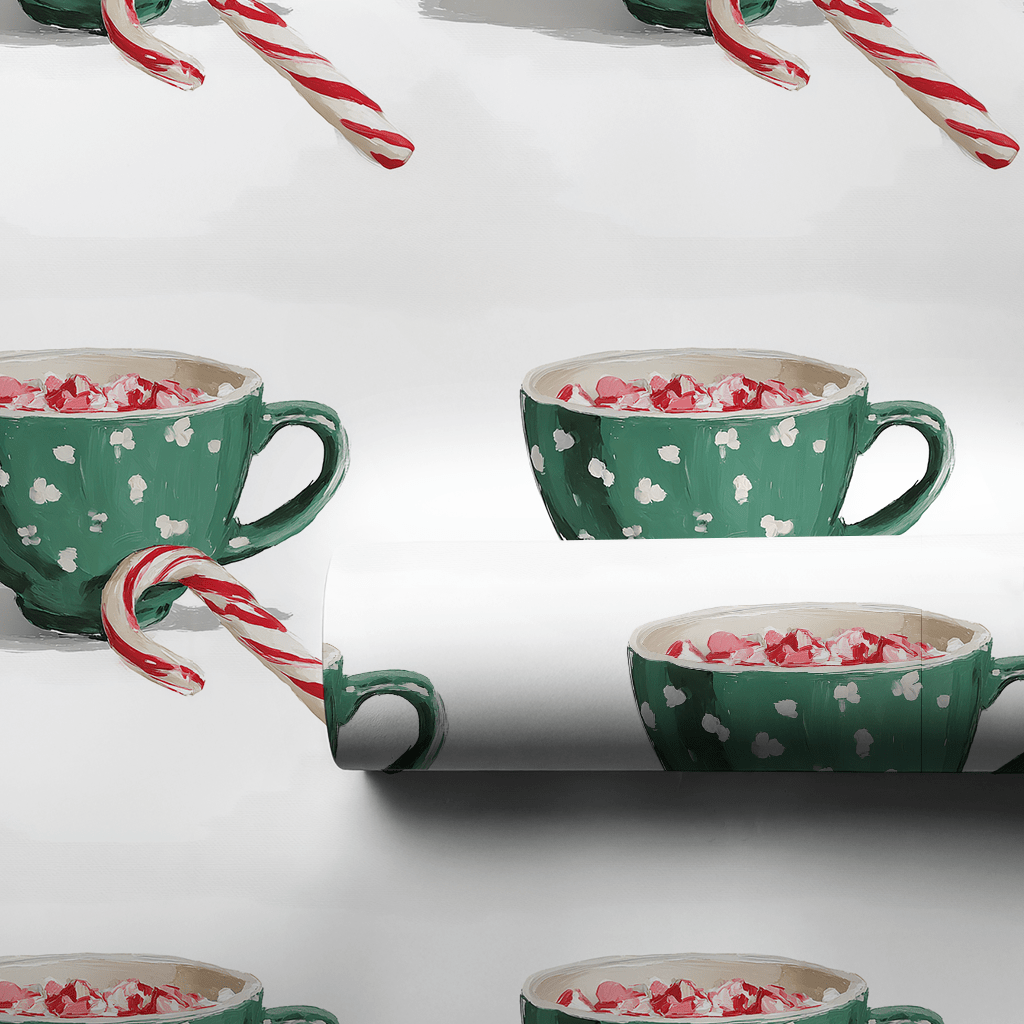 Holiday Cocoa - Wrapping Paper - Lemon Park
