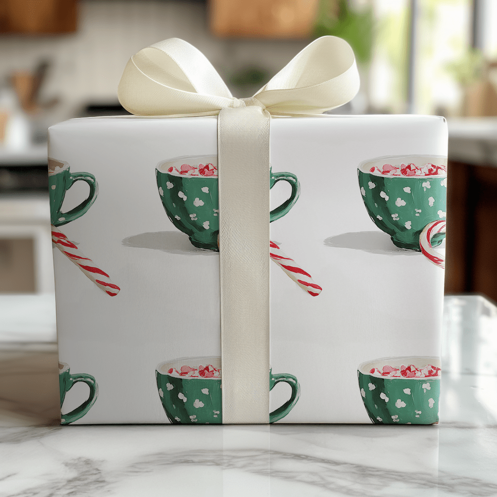 Holiday Cocoa - Wrapping Paper - Lemon Park