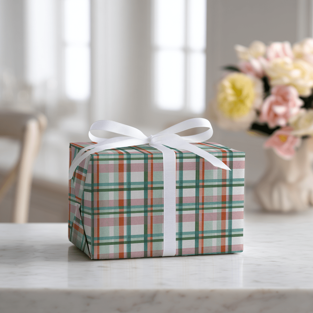 Holiday Plaid - Wrapping Paper - Lemon Park
