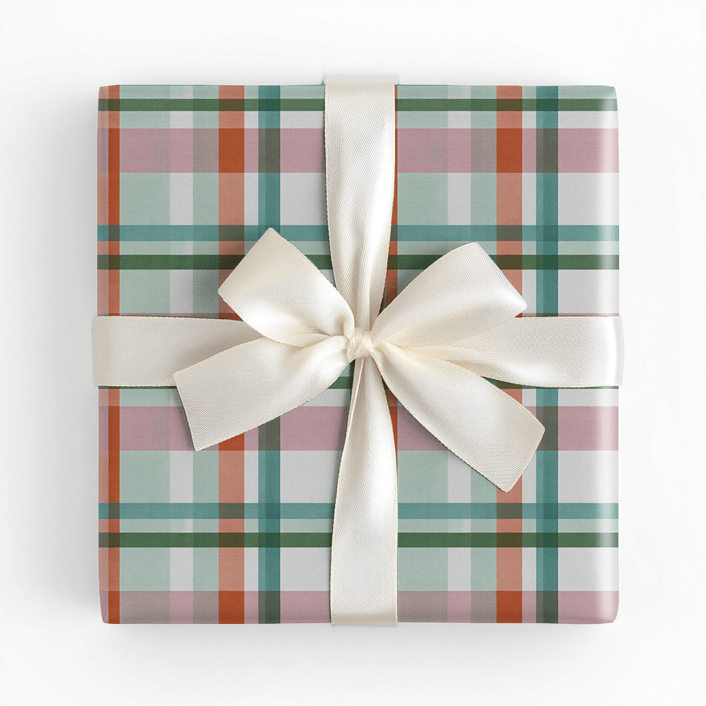 Holiday Plaid - Wrapping Paper - Lemon Park