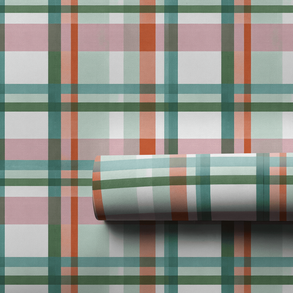 Holiday Plaid - Wrapping Paper - Lemon Park