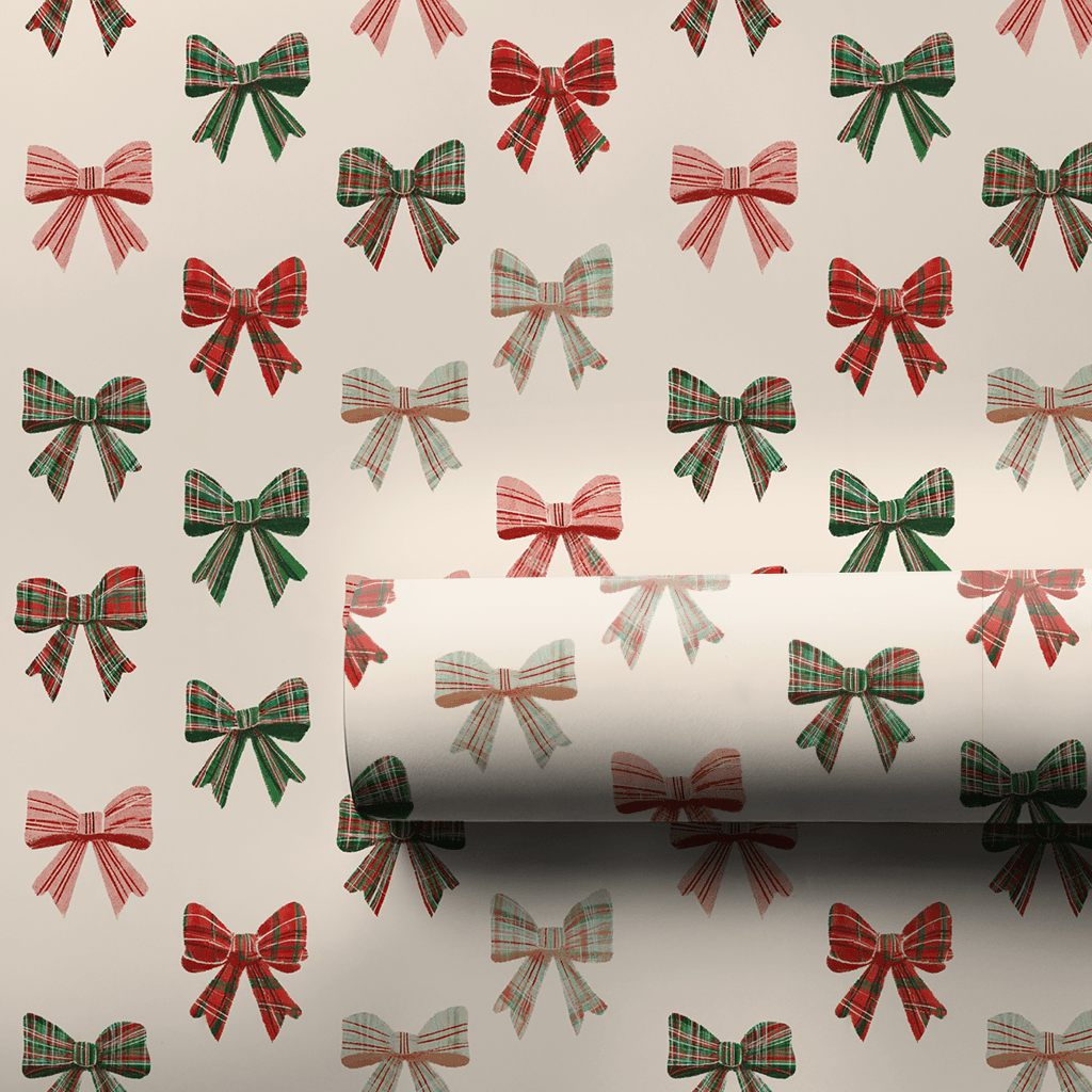 Holiday Ribbon - Wrapping Paper - Lemon Park