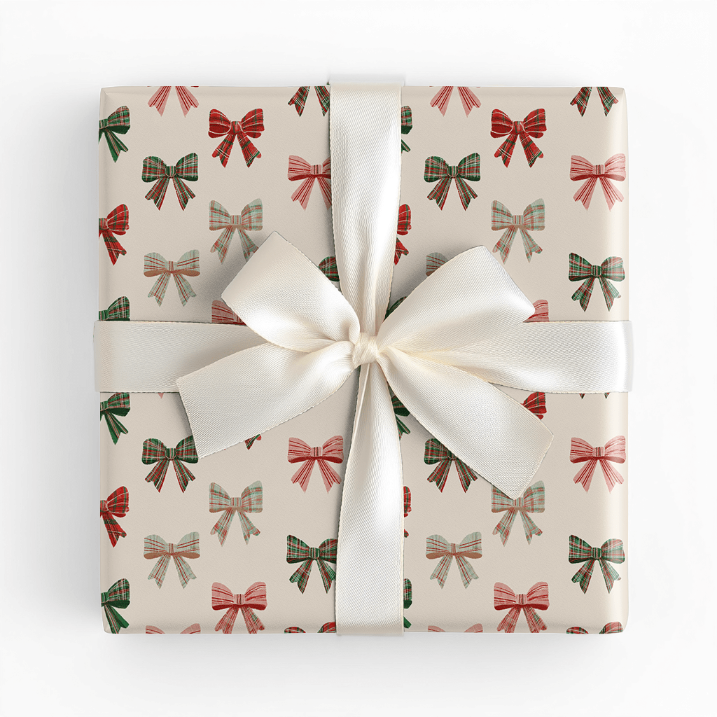 Holiday Ribbon - Wrapping Paper - Lemon Park