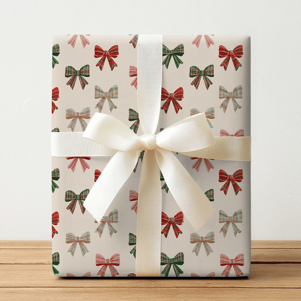 Holiday Ribbon - Wrapping Paper - Lemon Park
