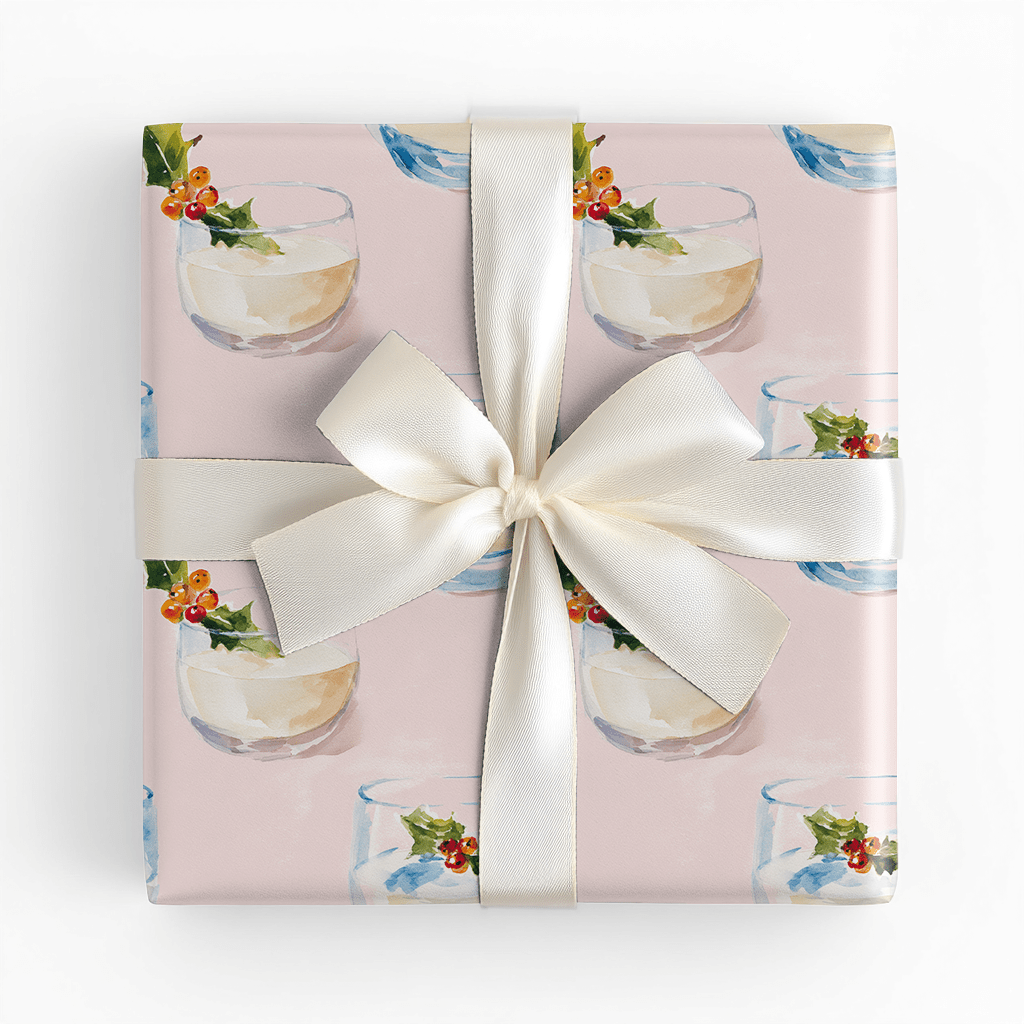 Holiday Toast - Wrapping Paper - Lemon Park