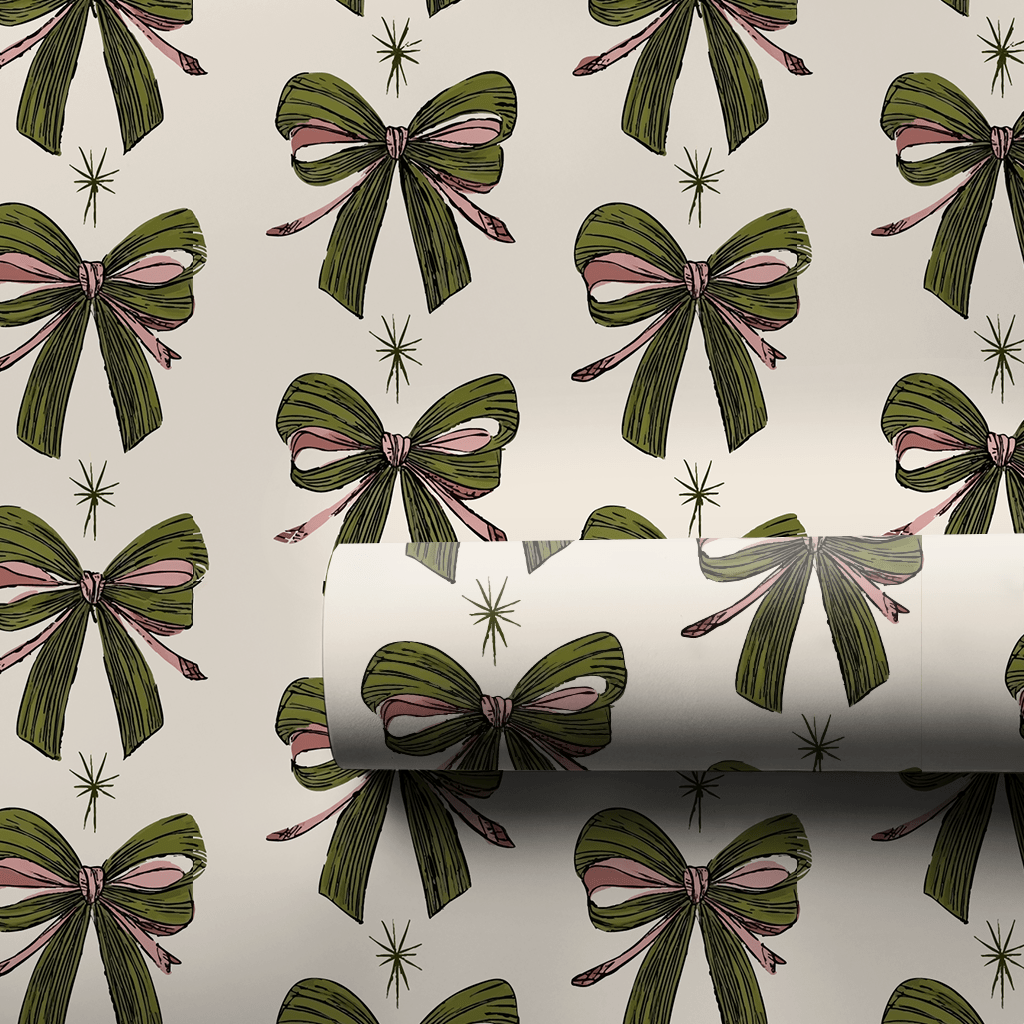 Holiday Twist - Wrapping Paper - Lemon Park