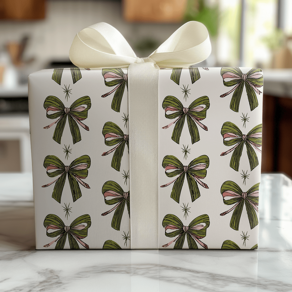 Holiday Twist - Wrapping Paper - Lemon Park