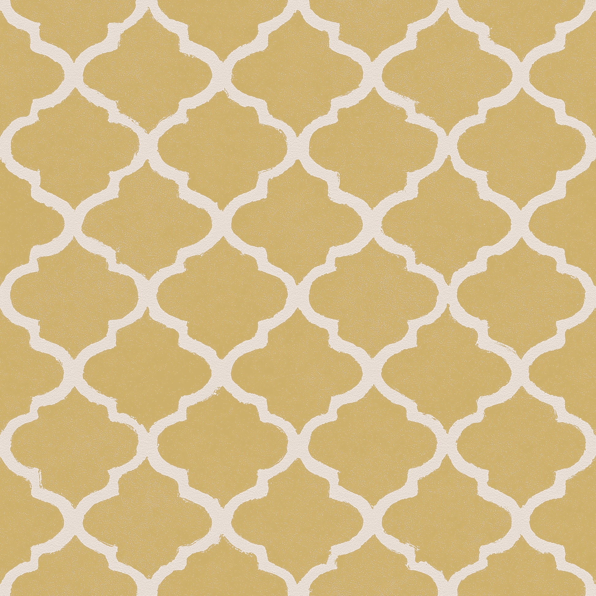 Honey Lattice Wallpaper - Lemon Park