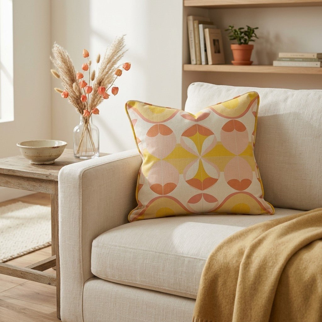 Honey Throw Pillow - Lemon Park