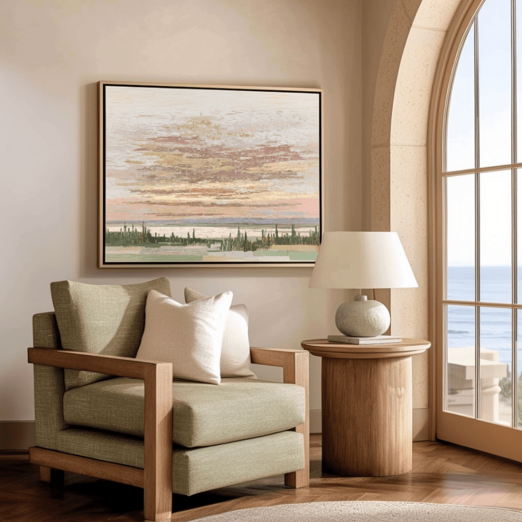 Horizon in Rose - Art Print - Lemon Park