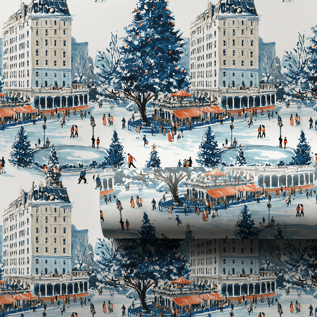 Hudson - Wrapping Paper - Lemon Park