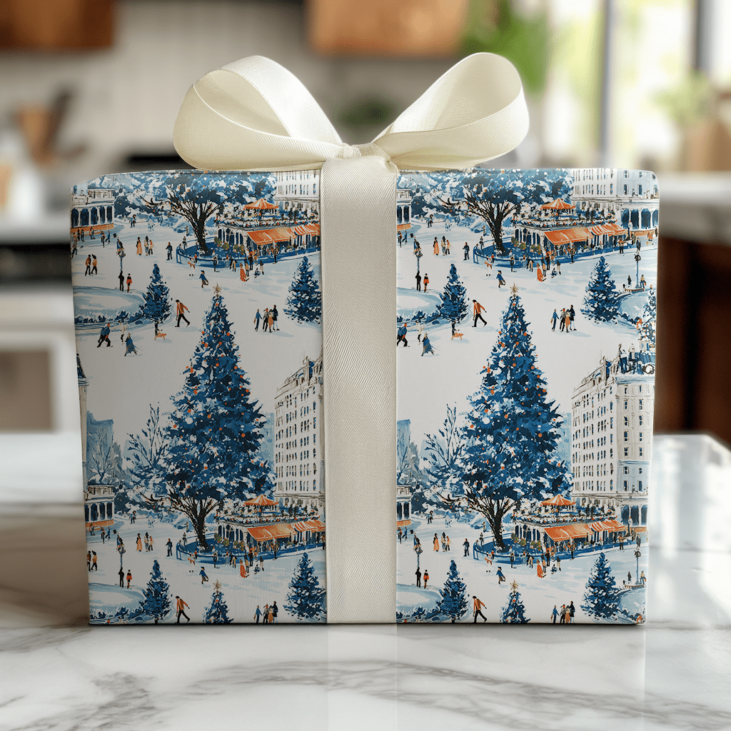 Hudson - Wrapping Paper - Lemon Park