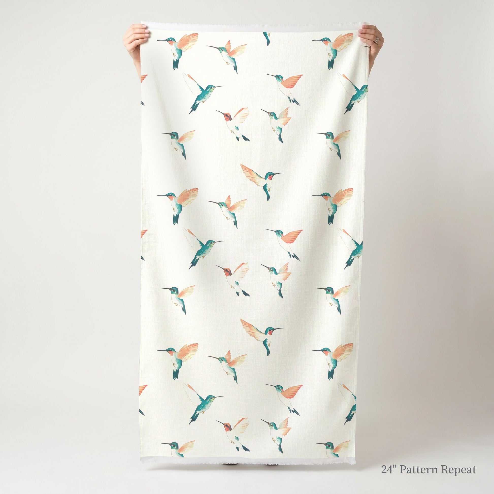 Hummingbirds - Fabric - Lemon Park