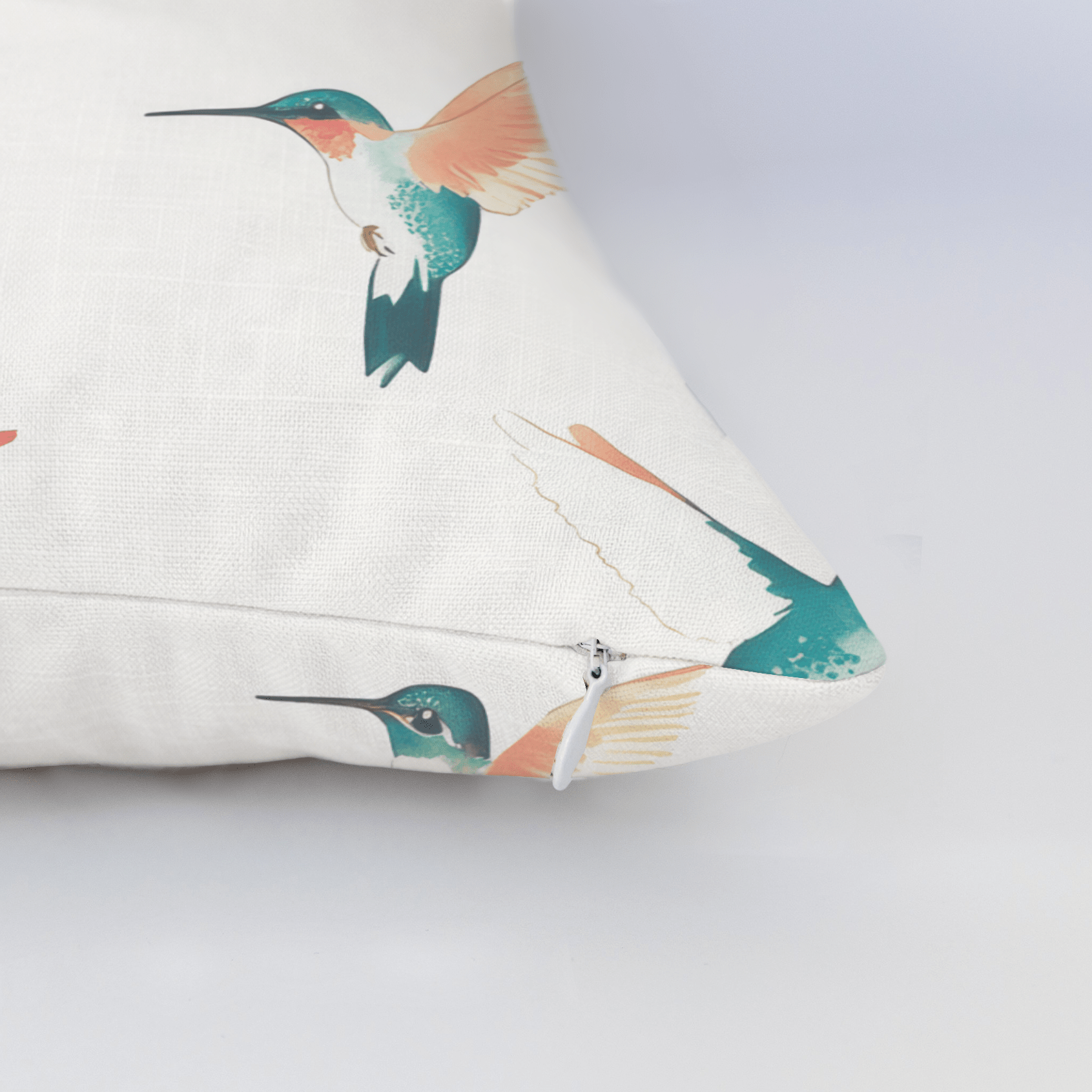 Hummingbirds Throw Pillow - Lemon Park