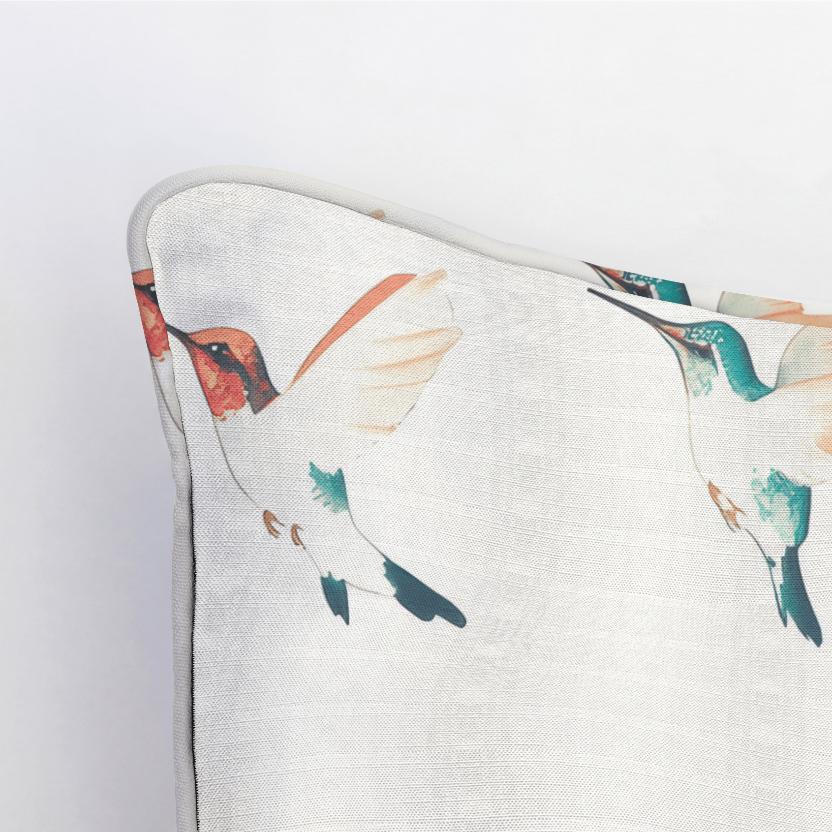 Hummingbirds Throw Pillow - Lemon Park