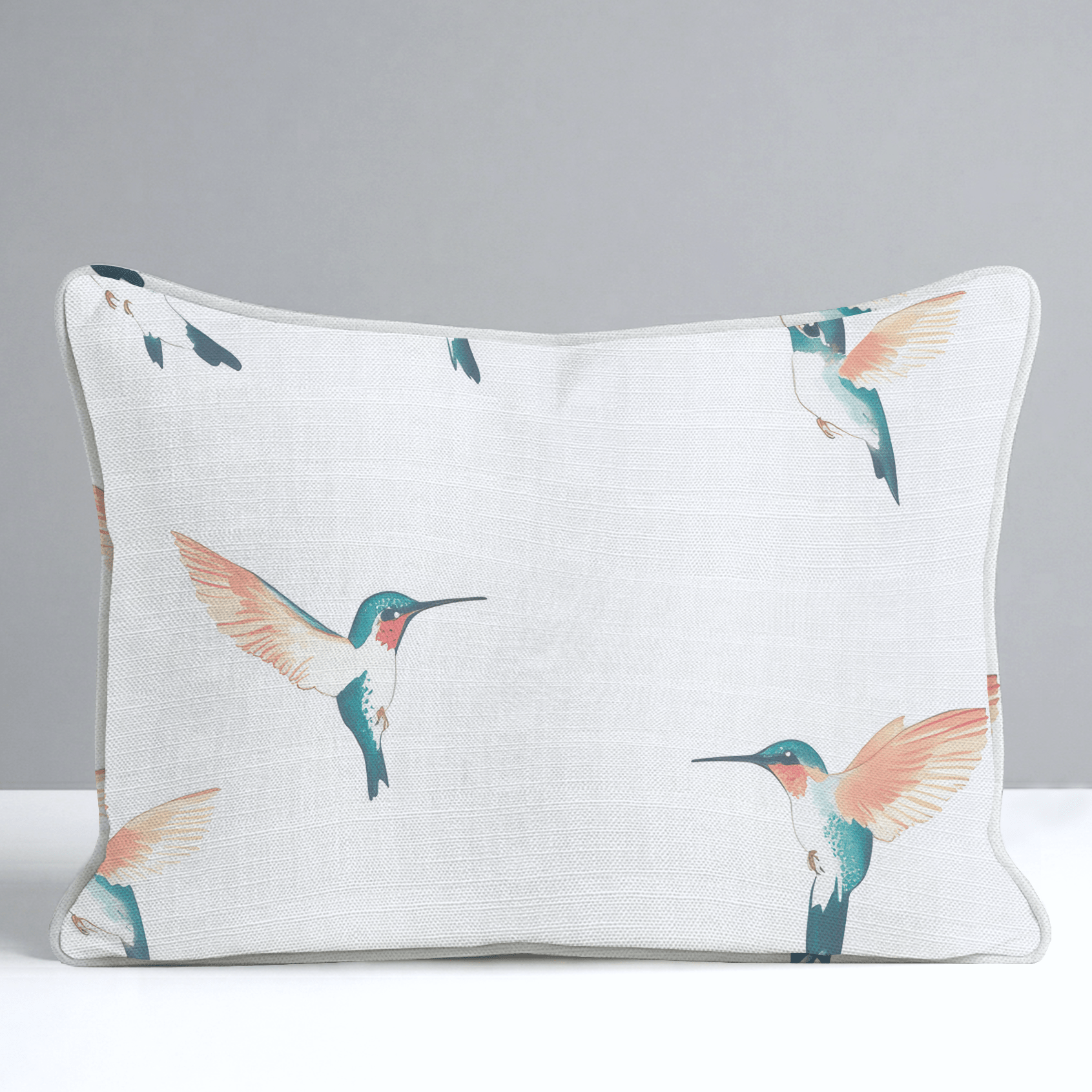 Hummingbirds Throw Pillow - Lemon Park