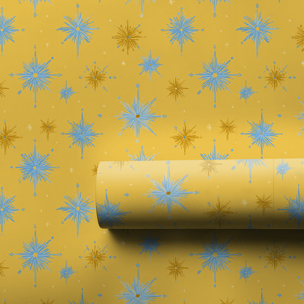 Hunter Spark - Wrapping Paper - Lemon Park