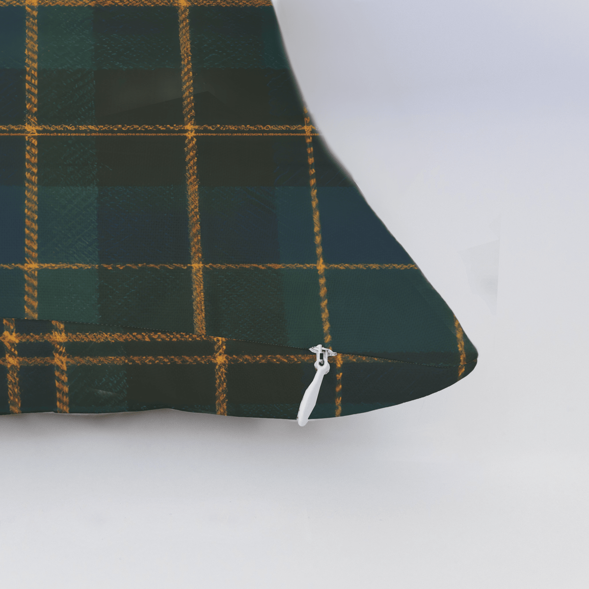 Hunting Lodge Tartan Throw Pillow - Lemon Park