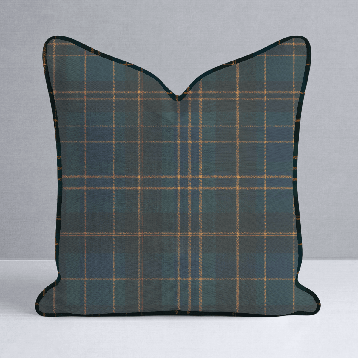 Hunting Lodge Tartan Throw Pillow - Lemon Park