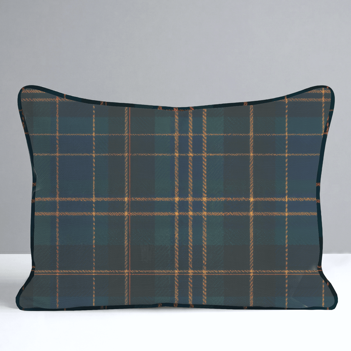Hunting Lodge Tartan Throw Pillow - Lemon Park
