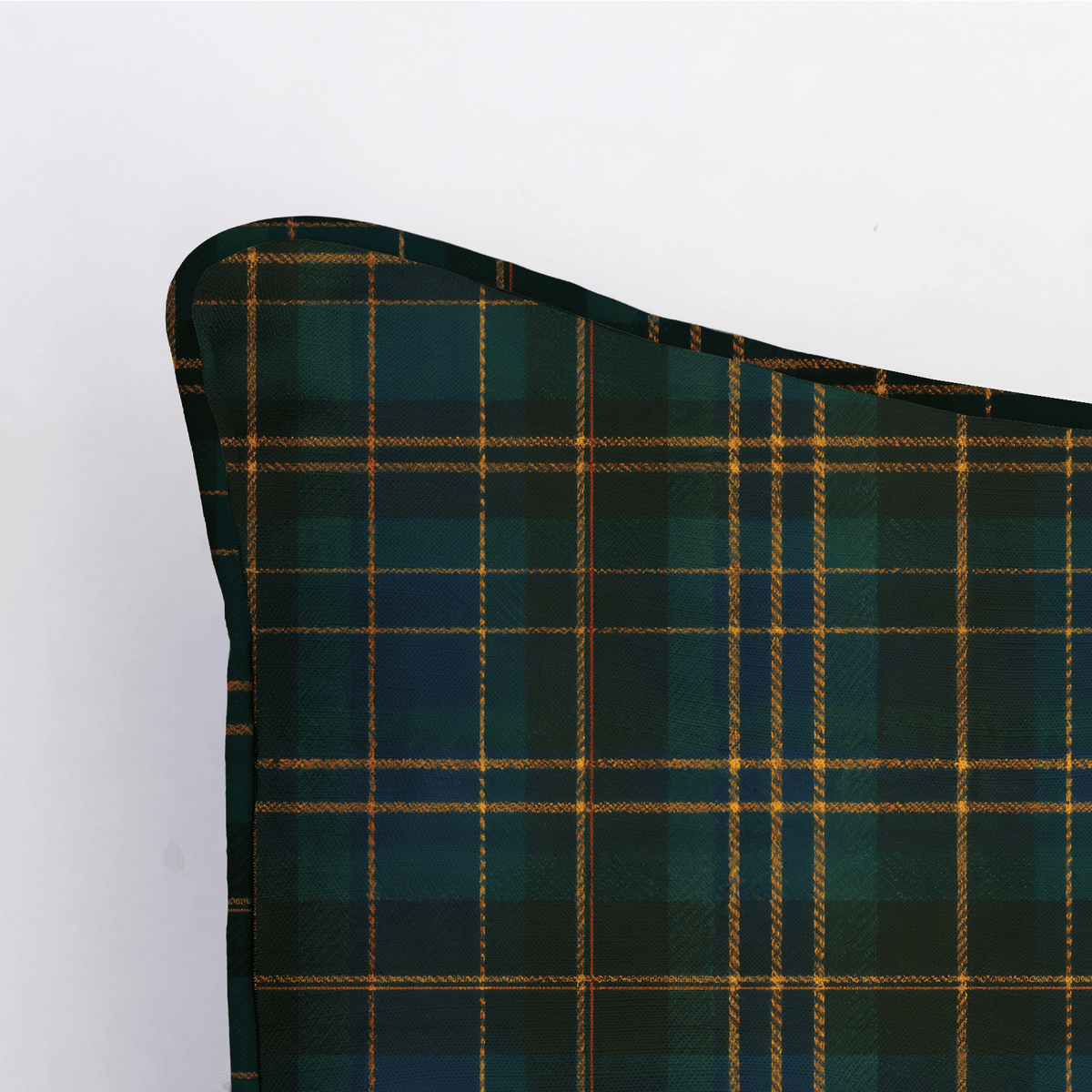 Hunting Lodge Tartan Throw Pillow - Lemon Park