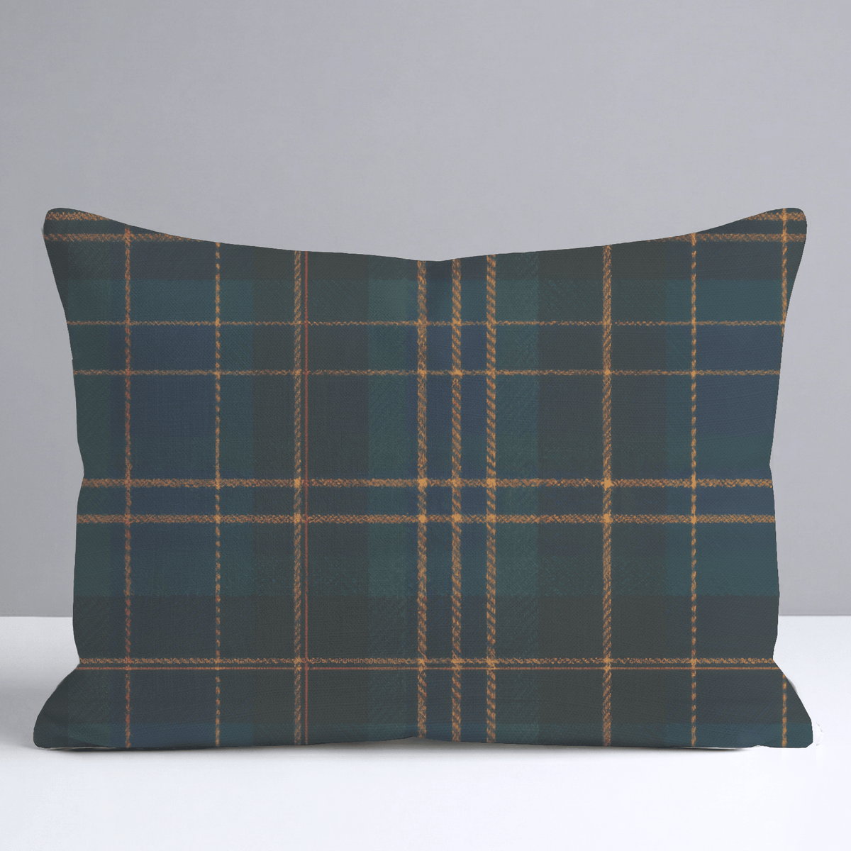 Hunting Lodge Tartan Throw Pillow - Lemon Park