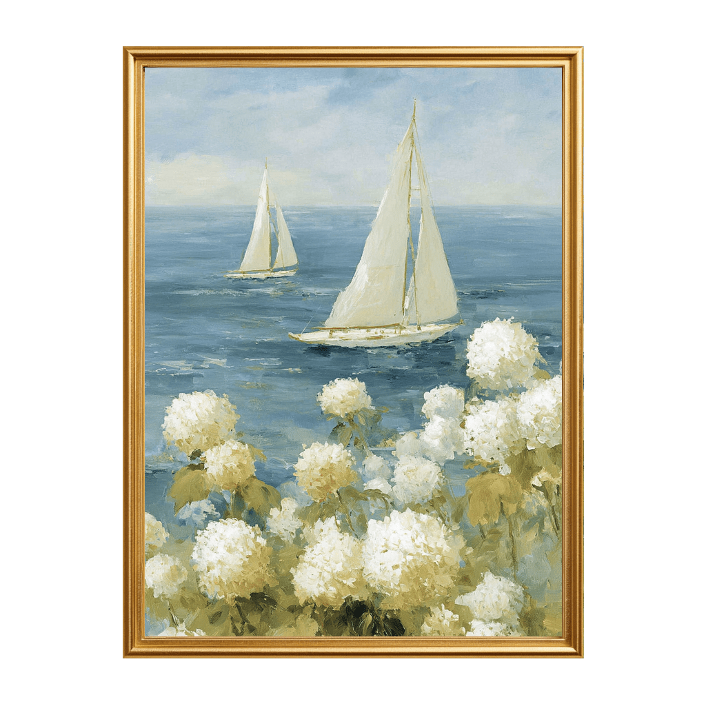 Hydrangea Harbor - Art Print - Lemon Park