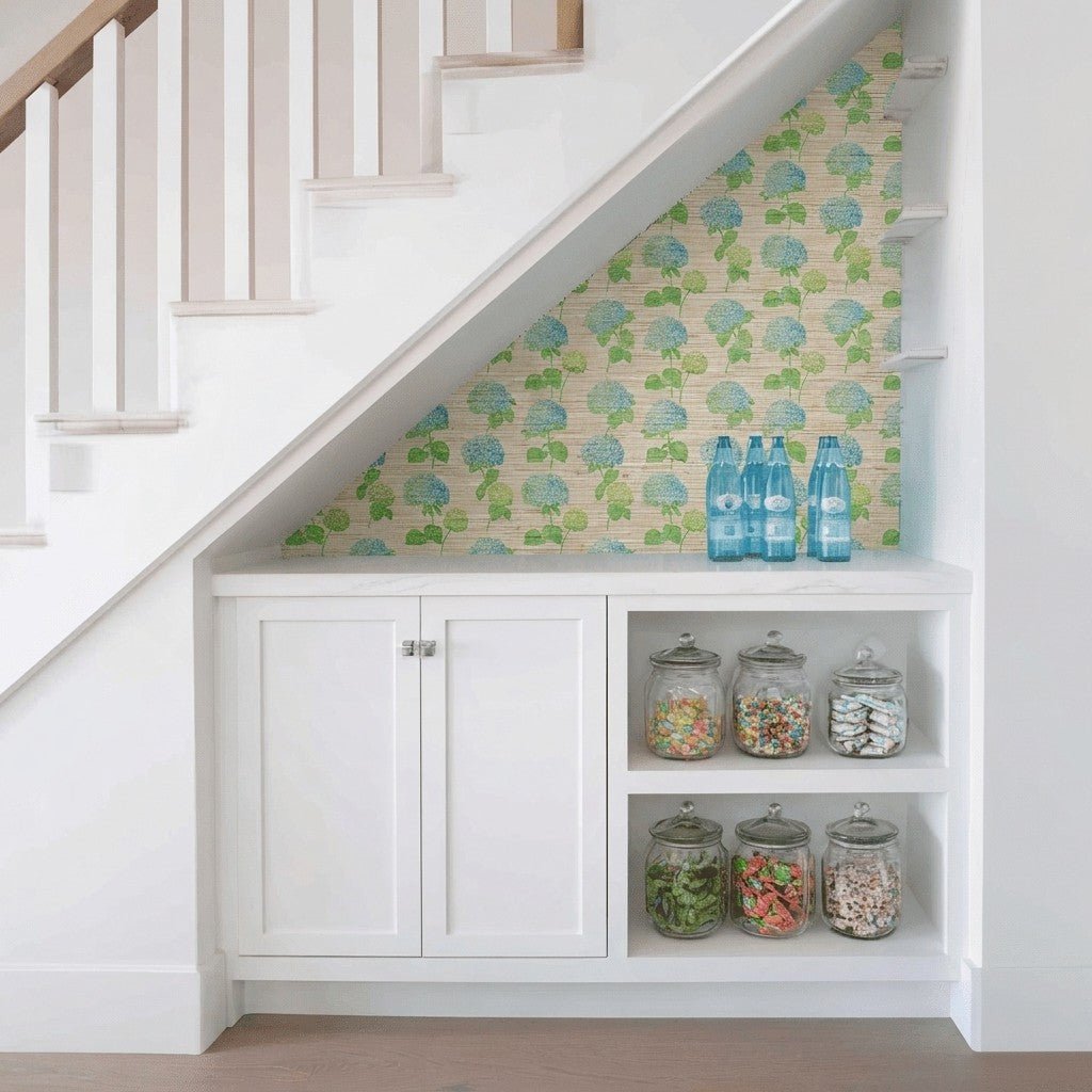 Icebox Faux Grasscloth Wallpaper - Lemon Park