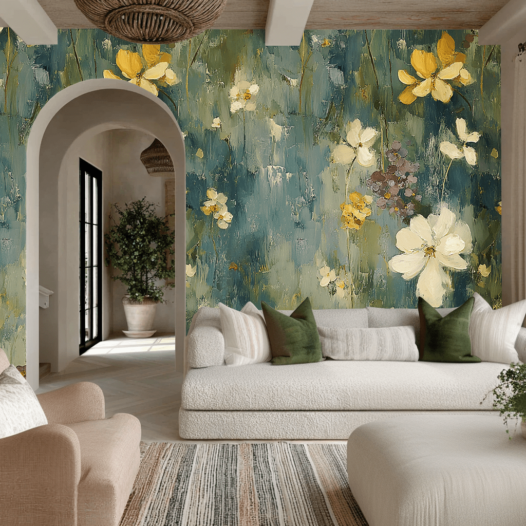In Bloom - Wall Mural - Lemon Park