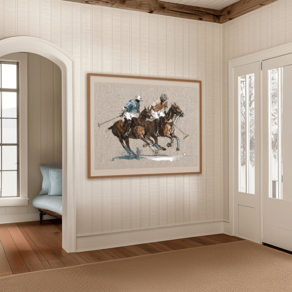 In Stride (Beige) - Art Print - Lemon Park