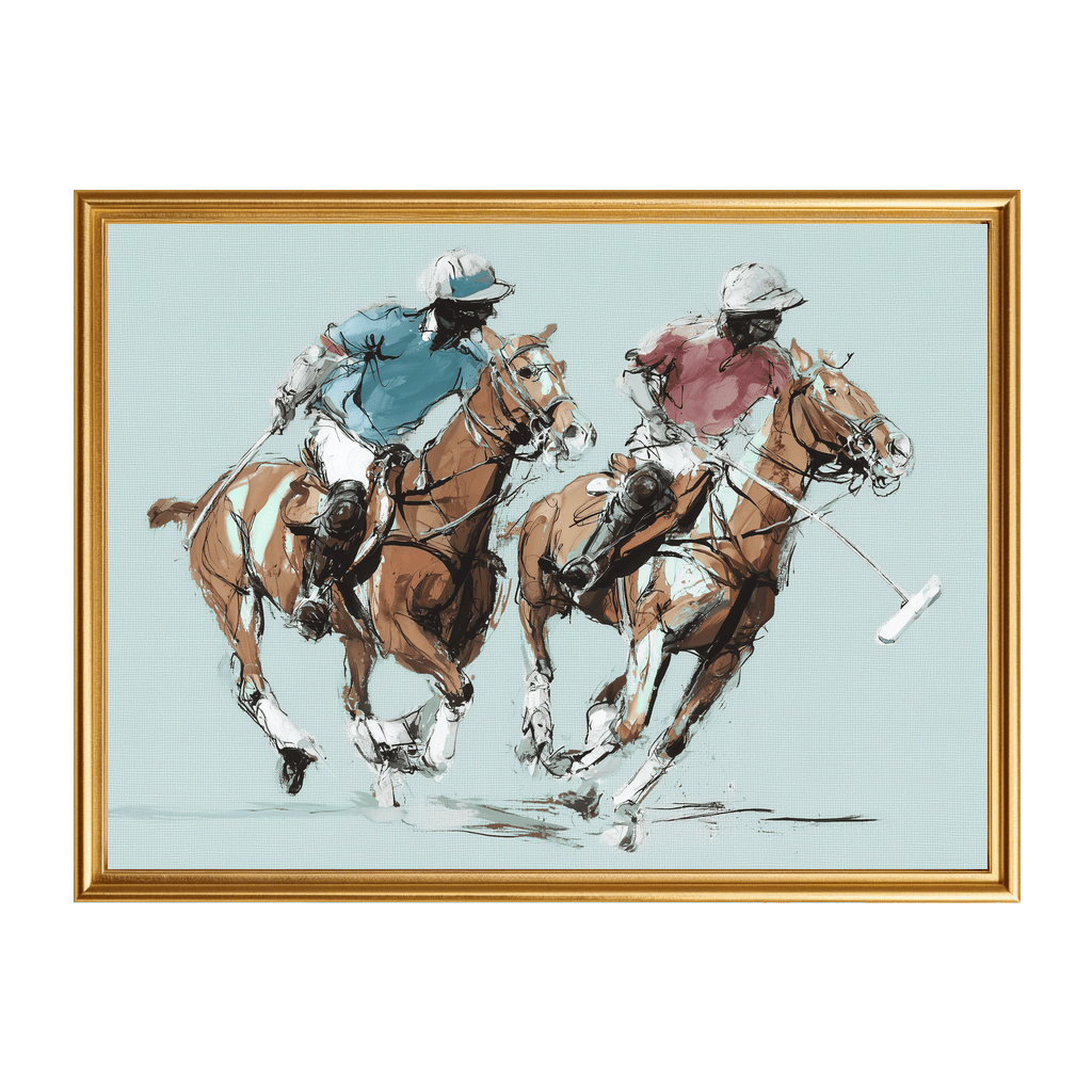 In Stride (Blue) - Art Print - Lemon Park